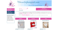 Desktop Screenshot of chouettefairepart.com